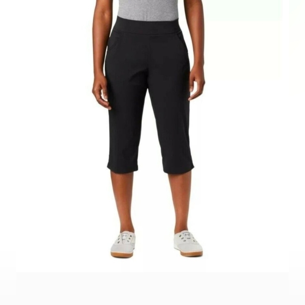 Columbia Women’s Active Fit Casual Black Capri Pants Size Small (4-6)